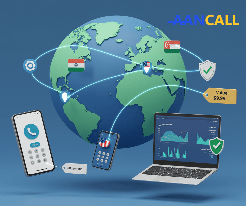 Buy USA VOIP Number with Softphone – VOIP Calling Software for Global Businesses (India, UAE, UK, Singapore, Australia)