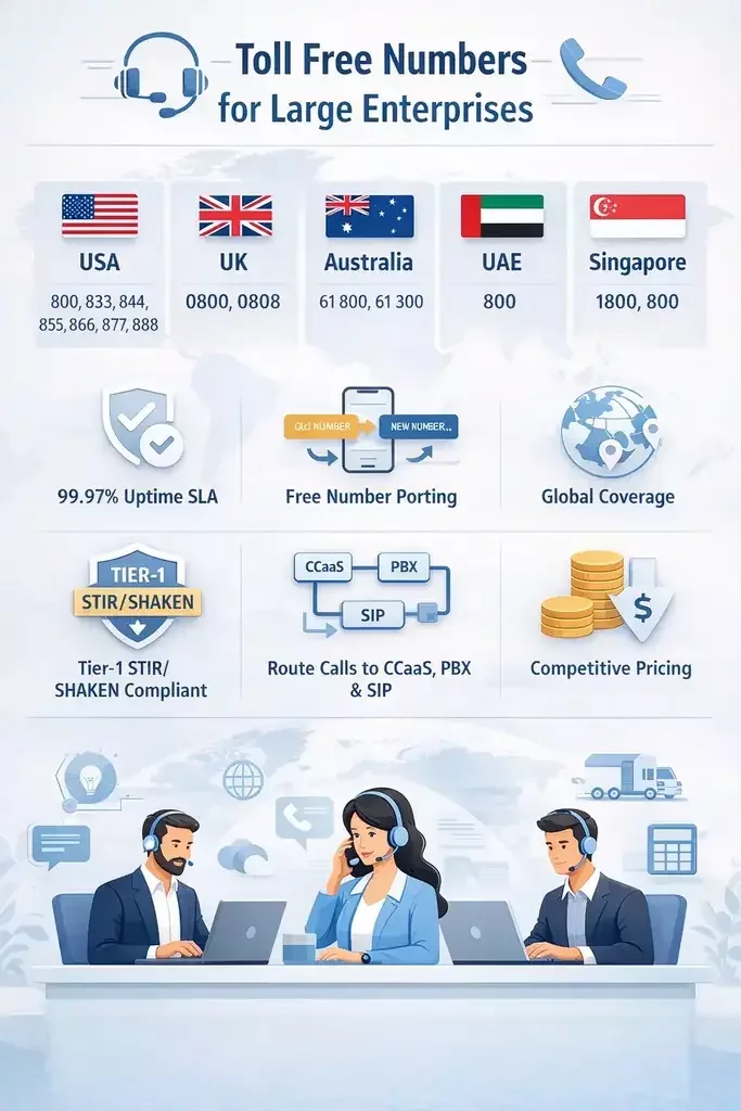 Toll Free Numbers for Large Enterprises