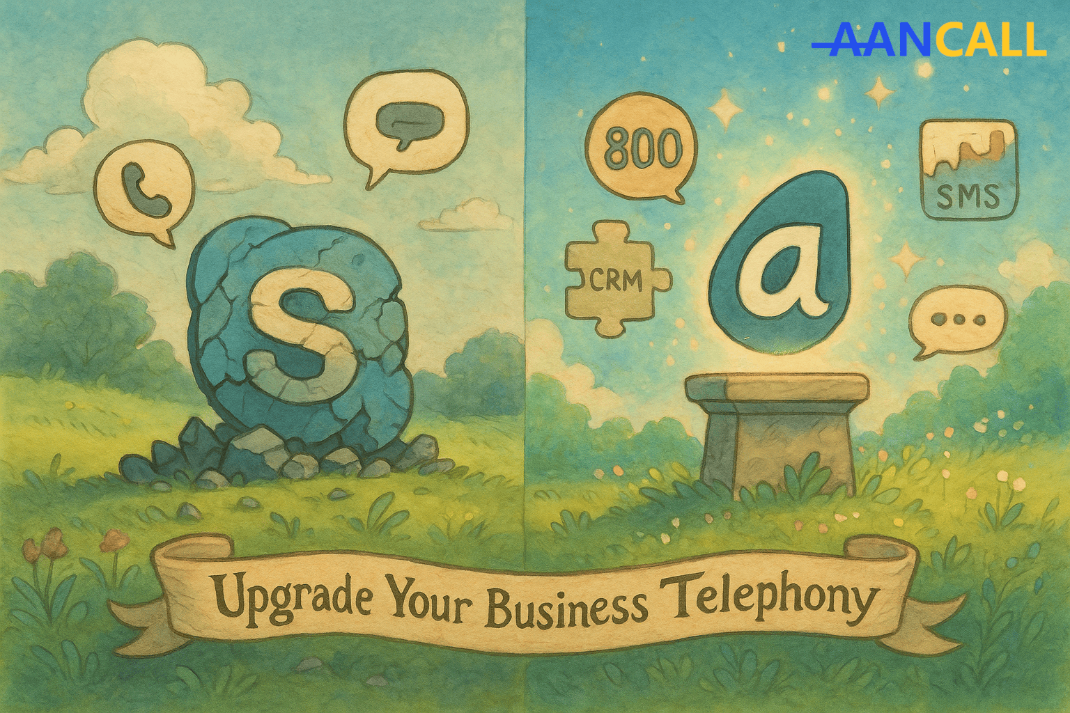 Skype Features Comparison: Why Aancall Outperforms Skype for Business Telephony