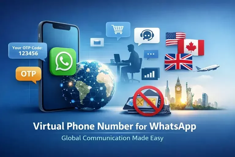 virtual number for whats app