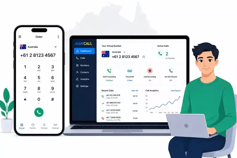 Australia virtual phone number